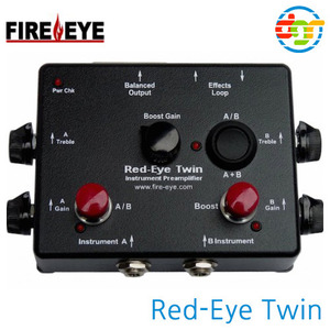 {딩가링}[FIRE EYE]Red-Eye Twin 2ch 파이어아이 레드아이 다이렉트박스 2채널 디아이 / 부스터