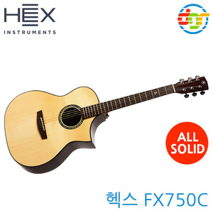 {딩가링}[HEX]FX750C 헥스 어쿠스틱기타